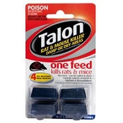 Talon Rat & Mouse Killer Damp Or Dry Areas Wax Blocks 72g