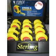 Sterling 8m x 25mm V-Force Tape Measure
