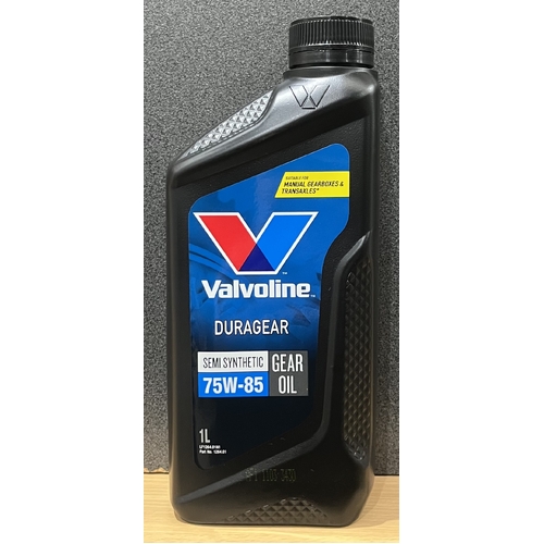 Valvoline Duragear Oil 75W-85 1Litre