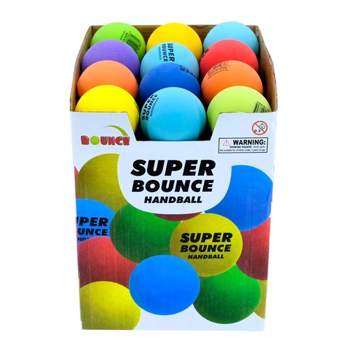 Super Bounce Handball 6cm - min buy 48