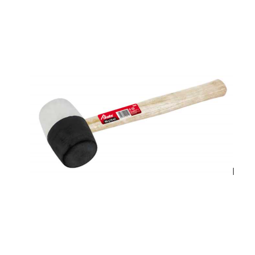 Mallet with wood handle