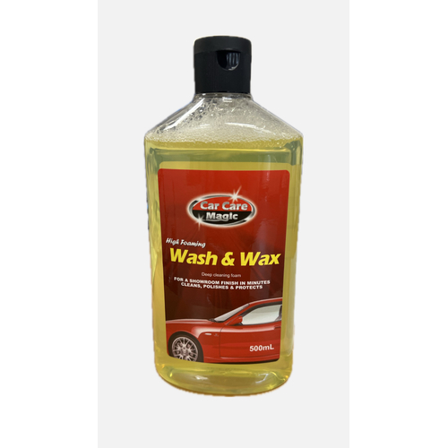 High Foaming Wash & Wax 500ml
