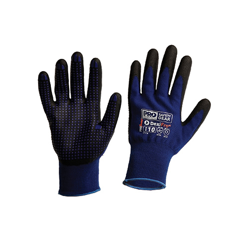 Pro Chocie Prosense Dexifrost Nitrile Dipped Gloves Size 7