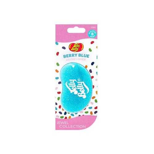 Jelly Belly 3D Jewel Hanging Berry Blue 1PK