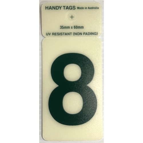 Self Adh Gr 35x60 Numeral - 8  (5)