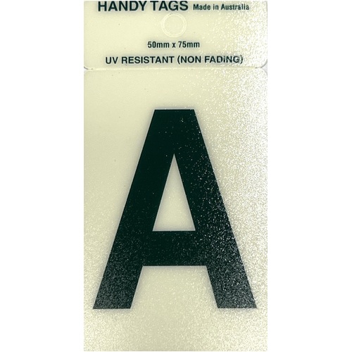 Self Adh Gr 50x75 Letter - A (5)
