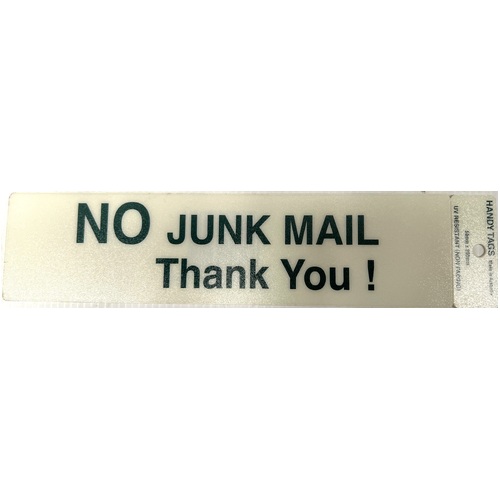Self Adh Gr 50x200 Sign - NoJunkMail (5)