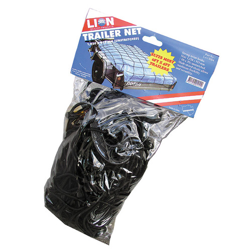 Lion Trailer Net With Hooks, 1500mm x 900mm, SUIT 6' x 4'