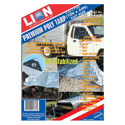 Tarp 7.2 x 5.4m (24' x 18')