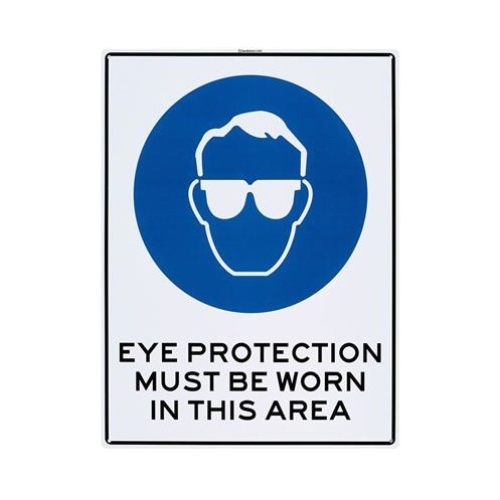EYE PROTECTION LARGE SIGN PP 450 X 600MM