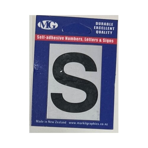 MARKIT 2LN LETTER 'S' 50MM