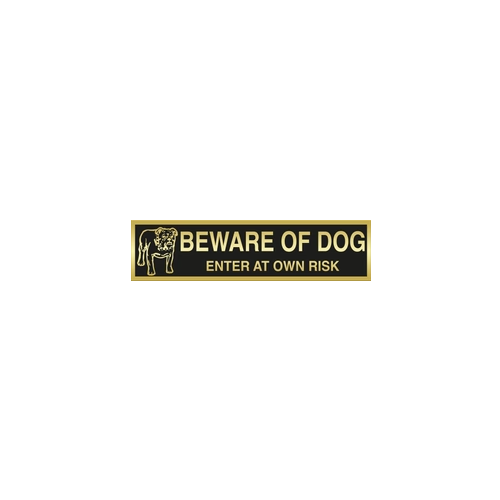 MARKIT NO269  BEWARE OF DOG DL