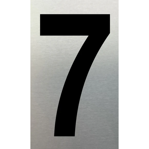 MARKIT SN NUMERAL NO. 7 75MM BLACK
