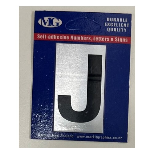 MARKIT 2LN LETTER 'J' 50MM