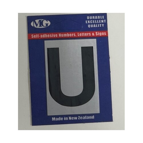MARKIT 2LN LETTER 'U' 50MM