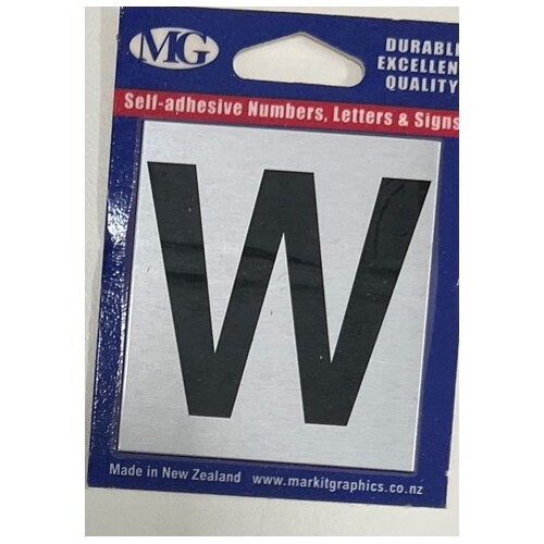 MARKIT 2LN LETTER 'W' 50MM