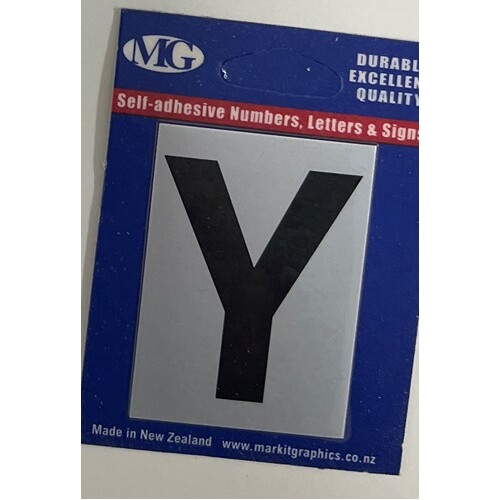 MARKIT 2LN LETTER 'Y' 50MM