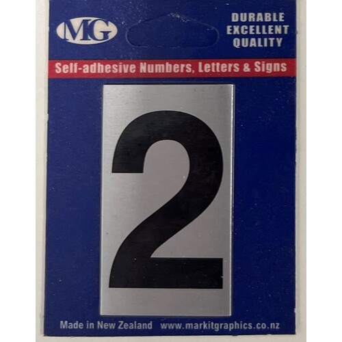 MARKIT 2LN NUMERAL NO. 2 50MM
