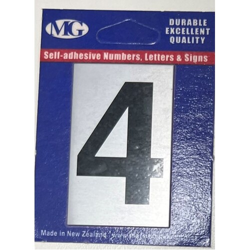 MARKIT 2LN NUMERAL NO. 4 50MM