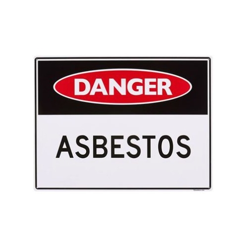 Asbestos Medium/Large Sign 