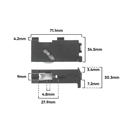 Car Sliding Door Adj & Roller RH (A330)