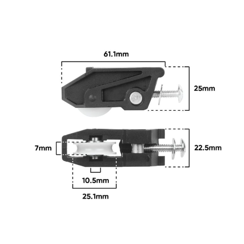 Carriage Sliding Door Adj & Roller (A380)