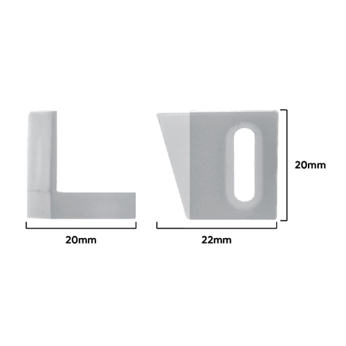 Guide Cavity Door Nylon L&R Hand b(A631)