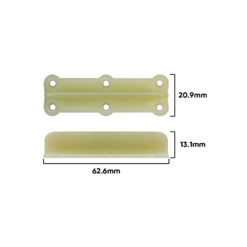 Guide Floor Plastic Timber Door (A870)