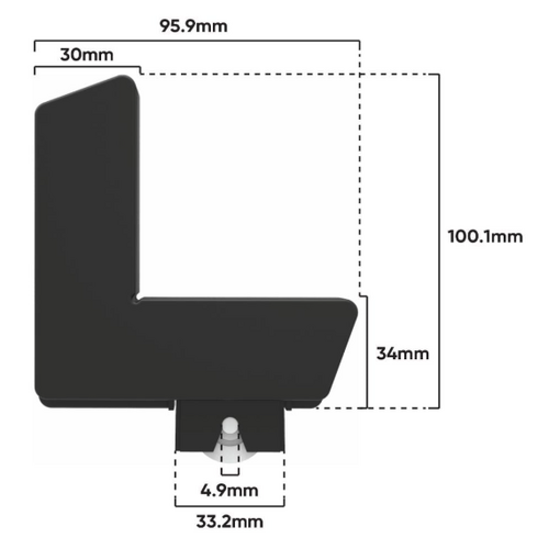 Cnr Stake Scr Dr Adj & Rollr 16x30 (C080)