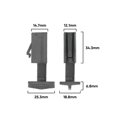Guide Scr Door Top Suit Boral (C290)
