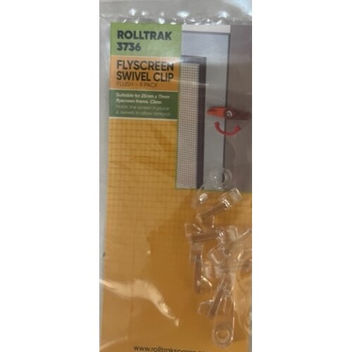 Swivel Clip Offset 1mm Clear (C736)