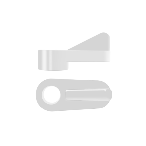 Swivel Clip Offset 11mm Clear (C736)