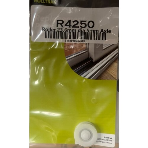 Roller 23.6mm dia 5mm Axle (d250)
