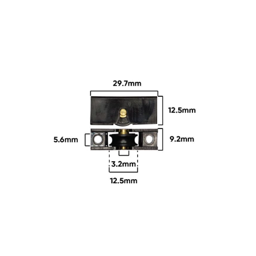Carriage Window & Roller (E030)