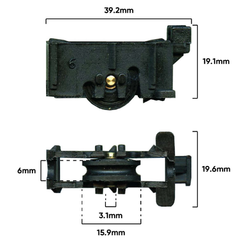 Carriage Window Adj & Roller (E052)