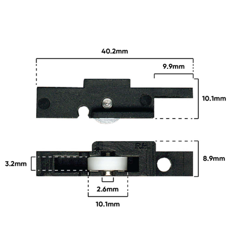 Car Window Adj & Roller L & R