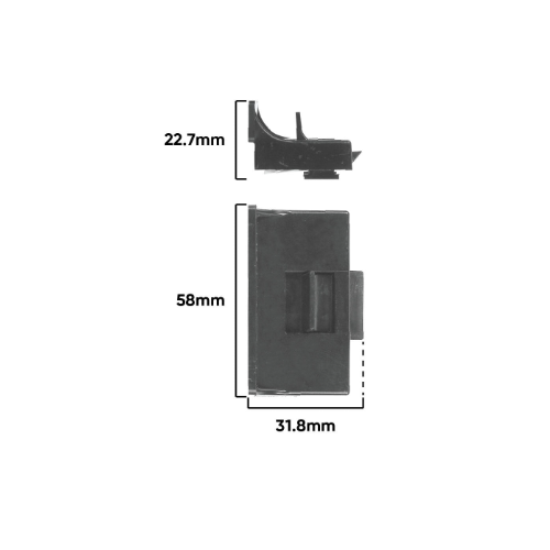 Handle & Catch Window & Spring suits Bristile(F050)