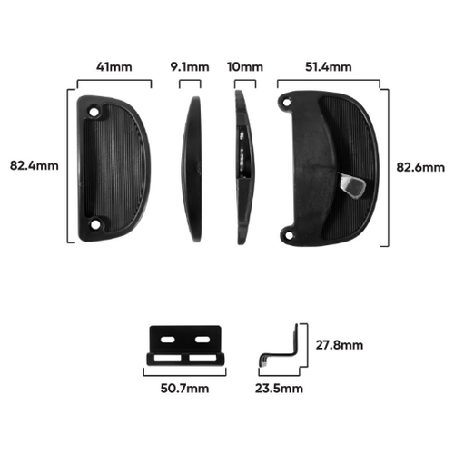 Latch & Handle Screen Door & Keeper