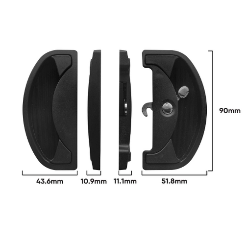 FLYSCREEN DOOR LATCH SET