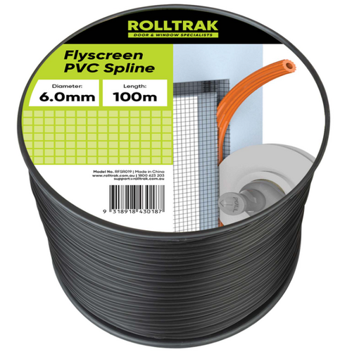 6mm x 100m Flyscreen Spline