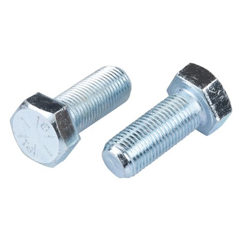 M16 x 50mm Hex Head Set Screw 8.8 Grade Zinc