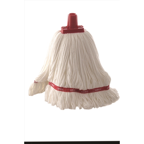 Sabco 350g Premium Grade Microfibre Loop Mop Head Red