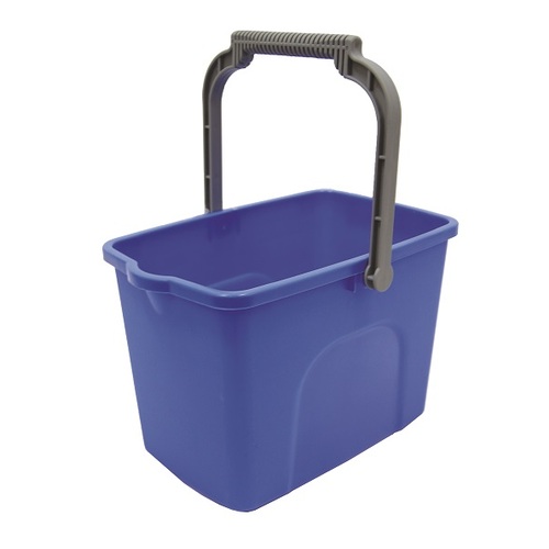 Sabco 10 Litre Rectangle Bucket Blue